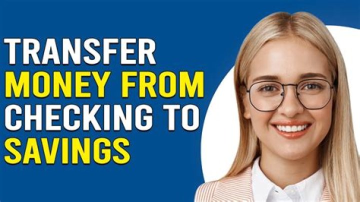 Is there a limit on transfers from savings to checking?