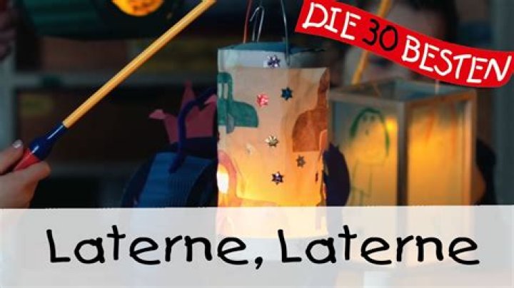 Wann geht man mit der Laterne?