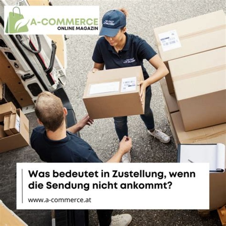 Was tun wenn Sendung nicht ankommt?