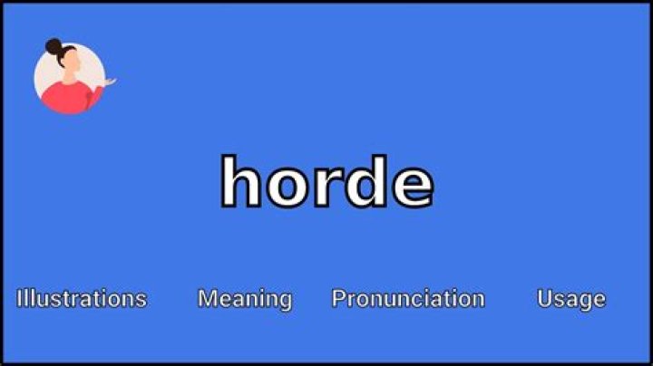 What a horde means?