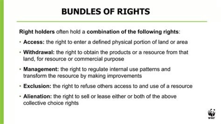 What are alienation rights?