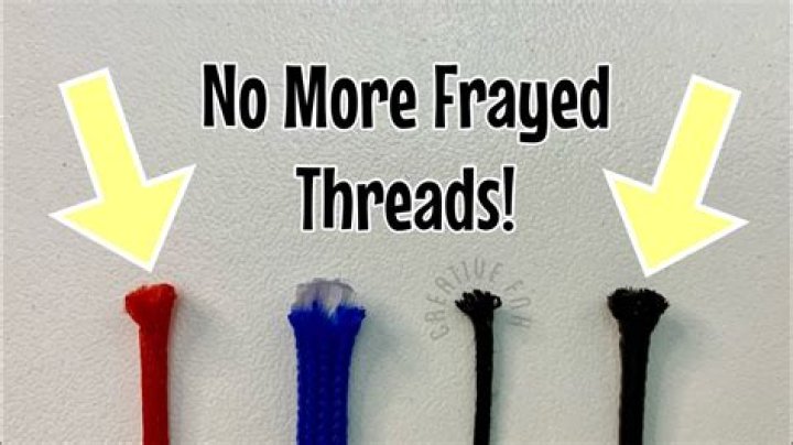 What are frayed edges?