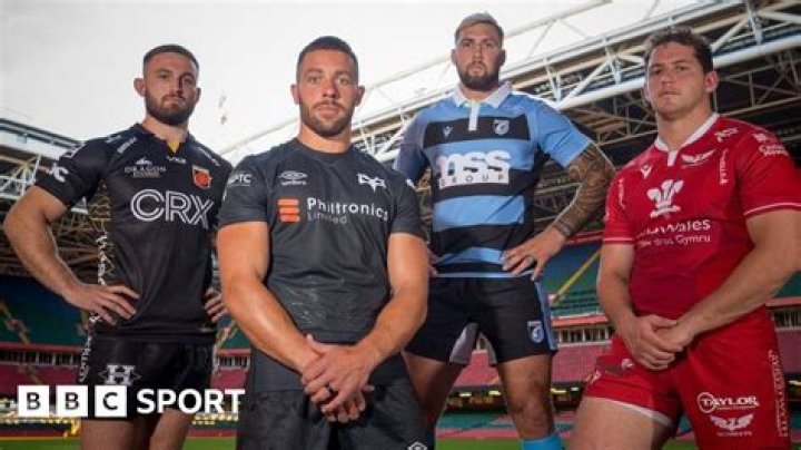 What are the four Welsh rugby regions?