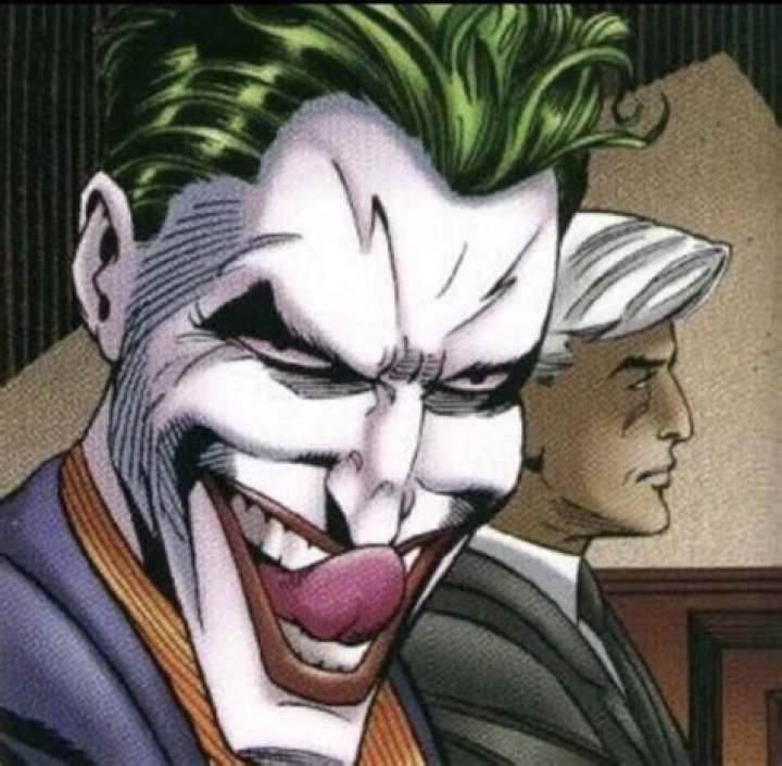 What color is the Joker's tie?
