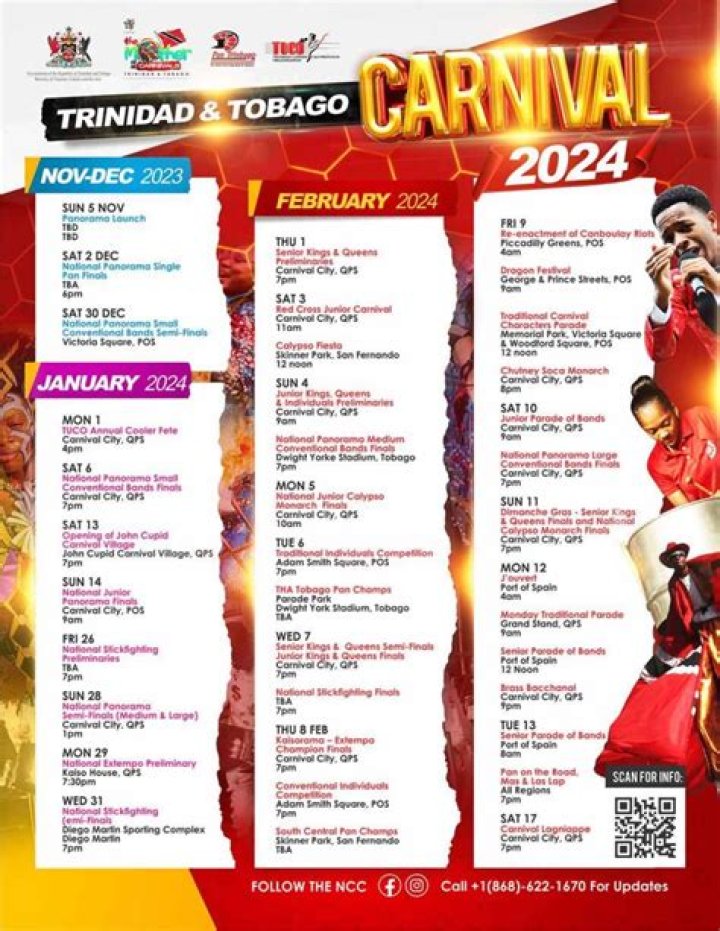 What date is Carnival in 2020?