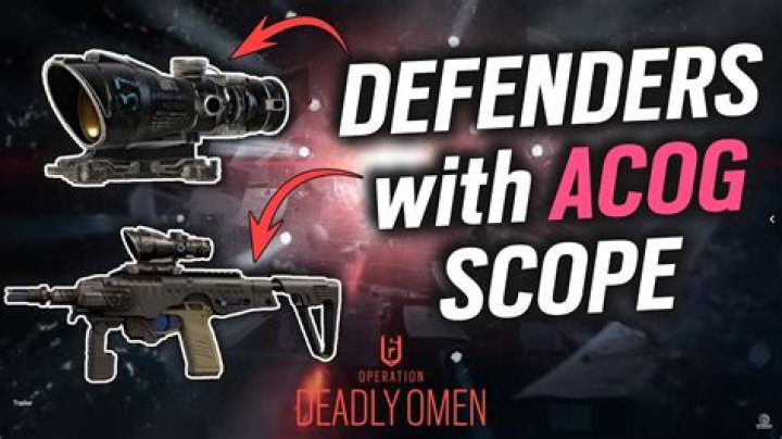 What defenders can use ACOG?