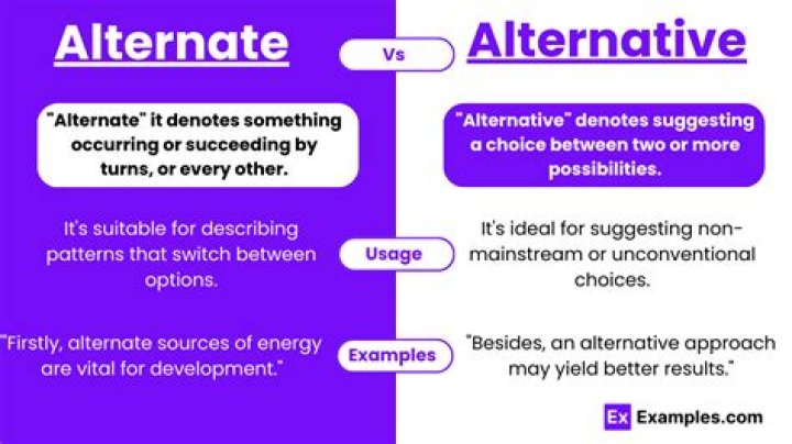 What does alternative curriculum mean?