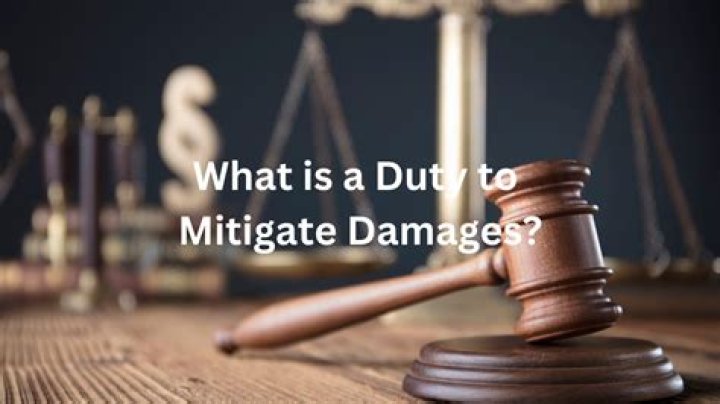 What is a duty to mitigate?