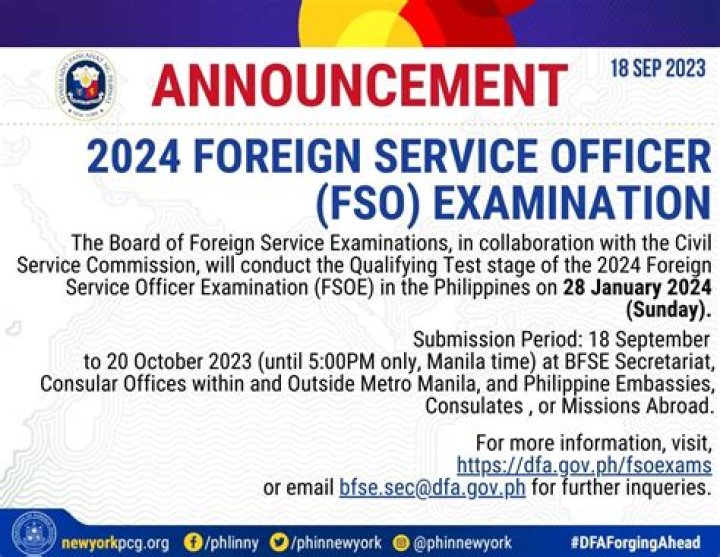 What is a Foreign Service officer Philippines?