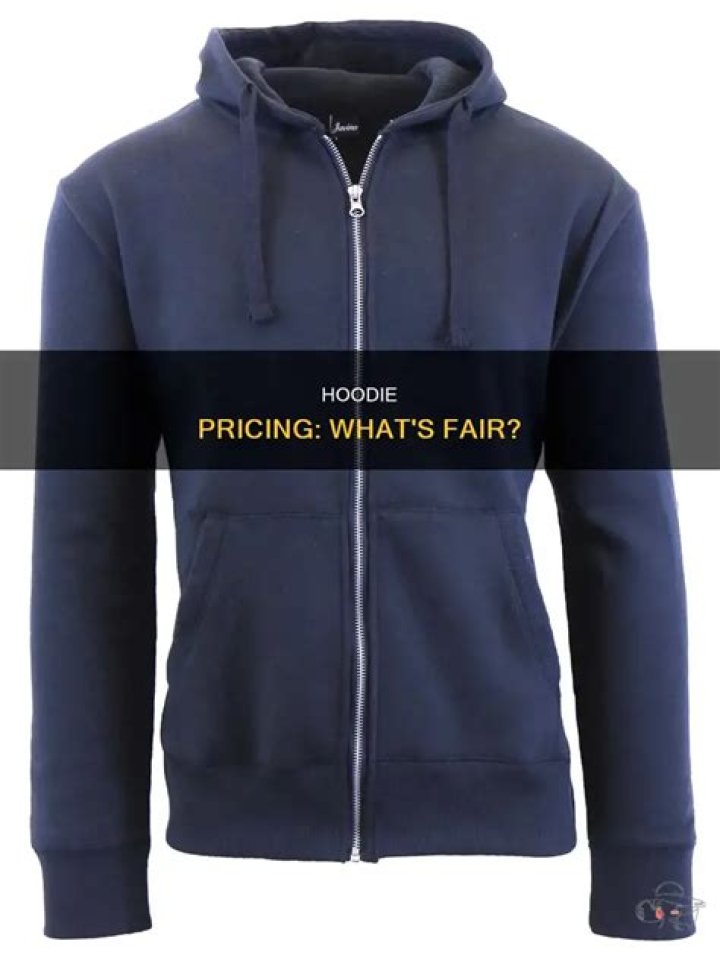 What is a good price for a hoodie?
