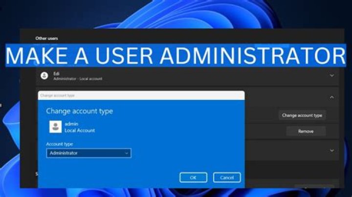 What is a user administrator?
