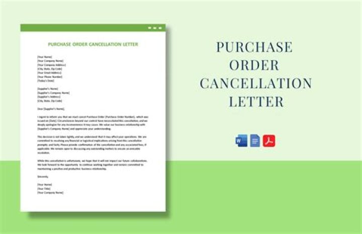 What is another word for cancellation?