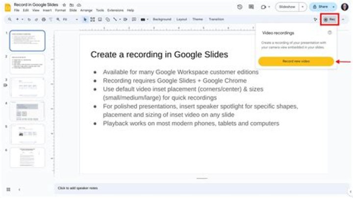 What is Google presentation app?