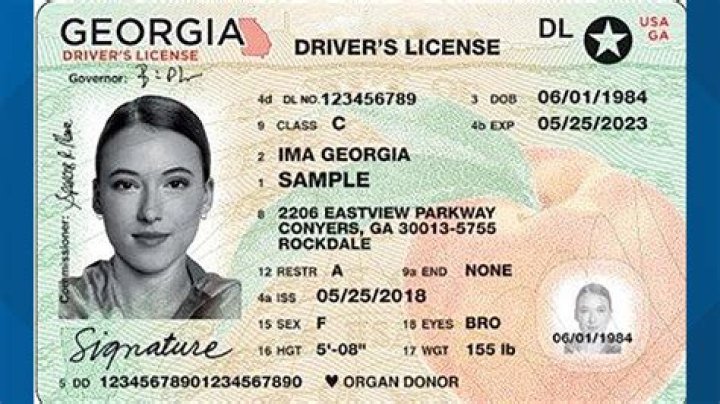 What is restriction A on a Georgia driver's license?