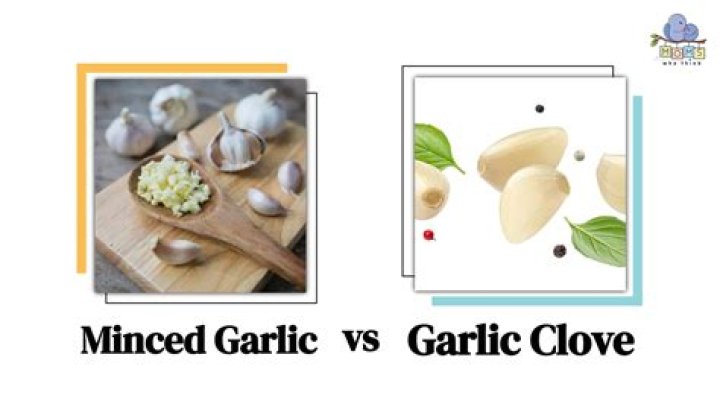 What is the difference between chopped and minced garlic?