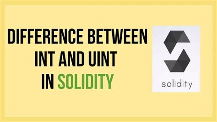 What is the difference between INT and UInt?