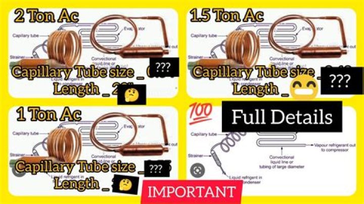 What is the length of capillary tube?