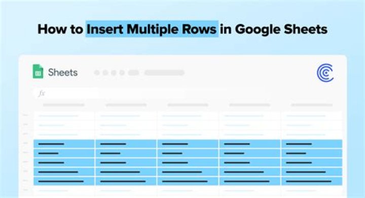 What is the shortcut to insert a row in Google Sheets?