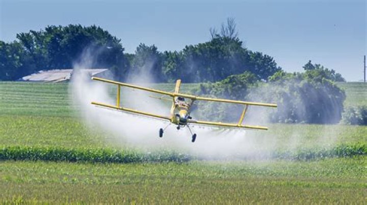 What kind of plane is used for crop dusting?
