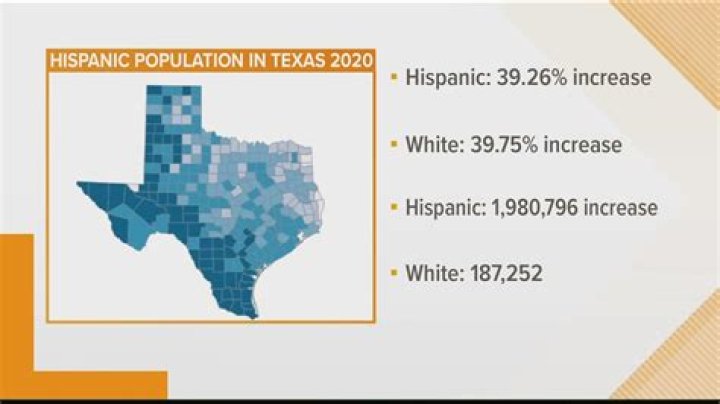 What percent of Texas is Hispanic?