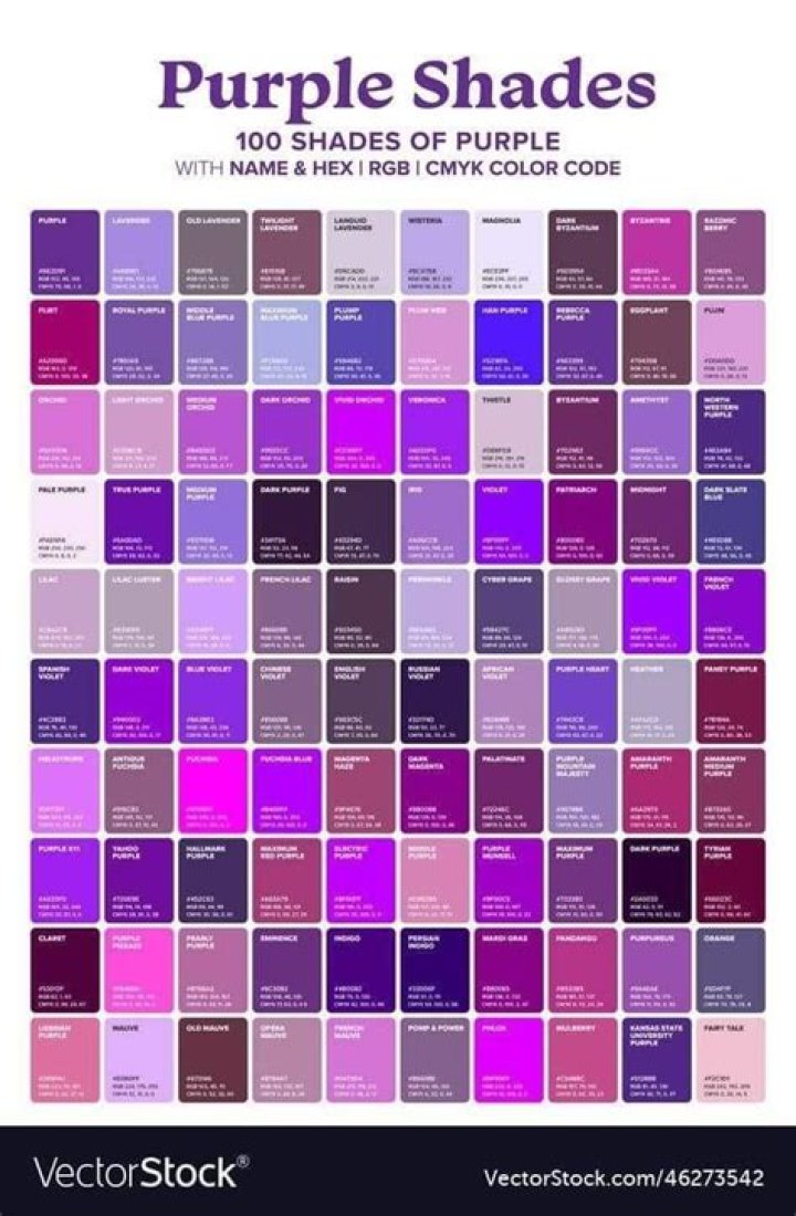 What shade of blue goes with purple?