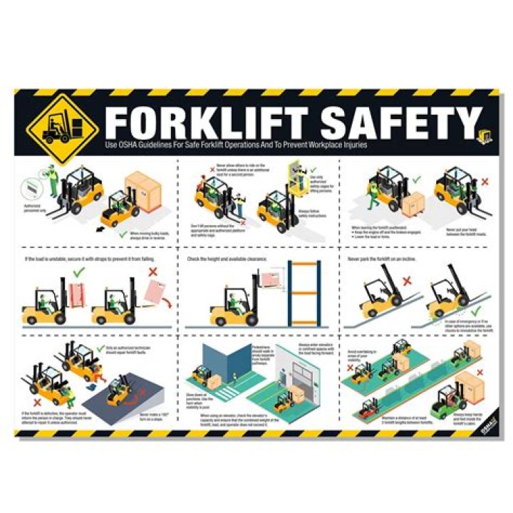 What standard identifies the requirements for forklifts?