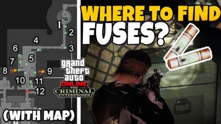 Where are the 3 fuses in outlast?