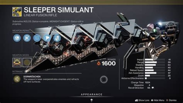 Where can I find sleeper simulant catalyst?