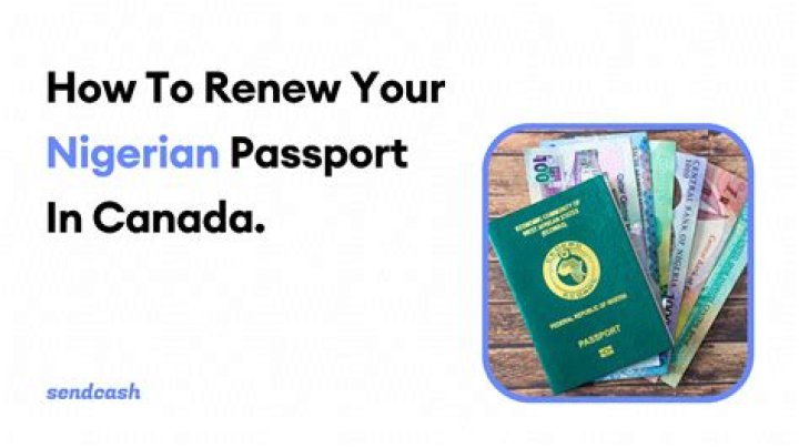 Where can I renew my Nigerian passport in the US?