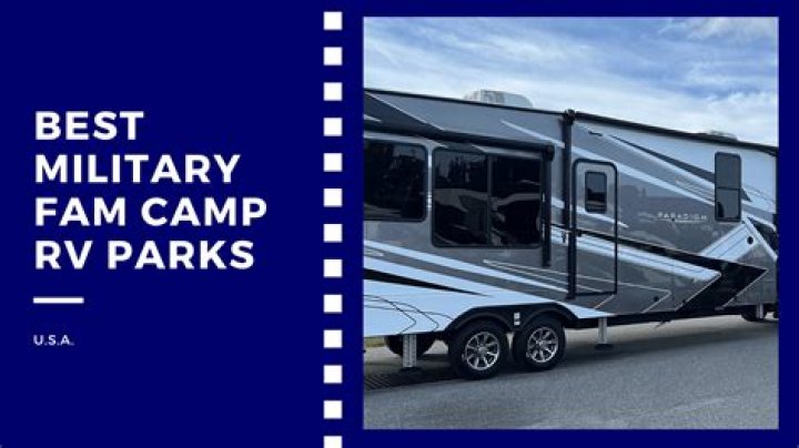 Who can stay at military RV parks?