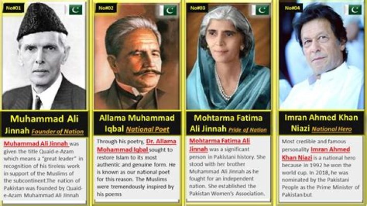 Who is national hero of Pakistan?