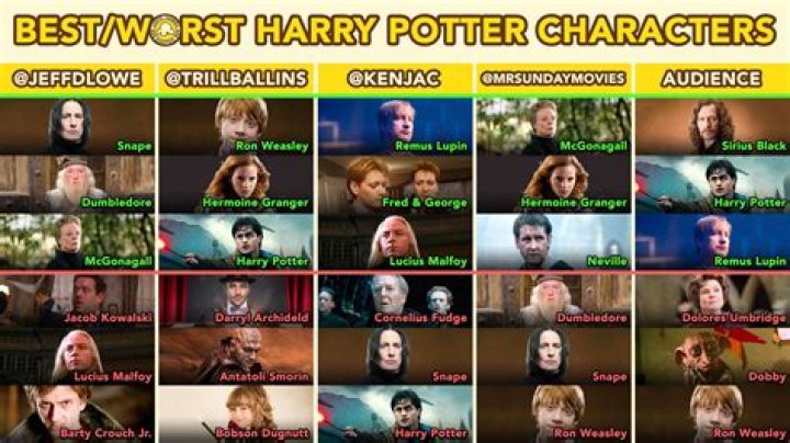 Who is the most famous Harry Potter character?