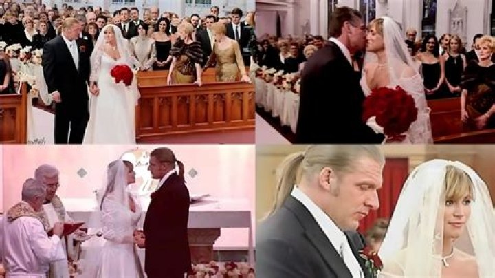 Who was in Triple H Wedding?