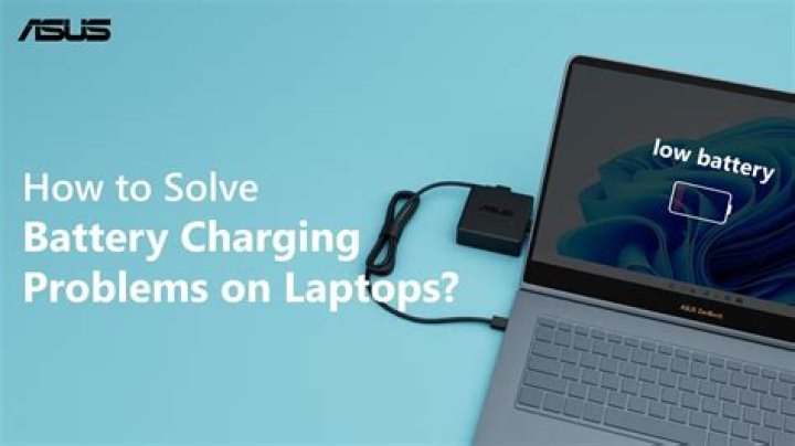 Why is my Asus plugged in not charging?