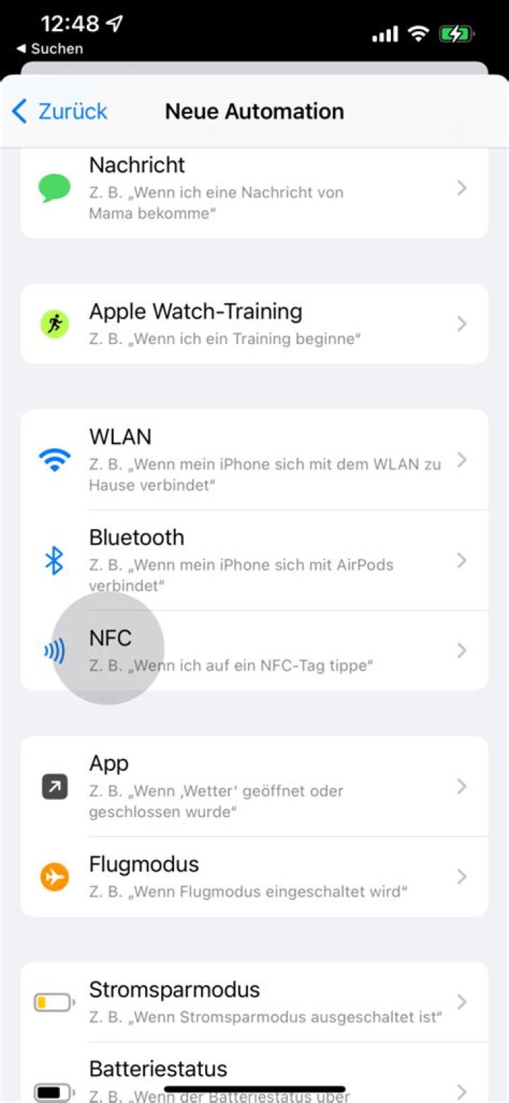 Wie aktiviere ich NFC beim iPhone?