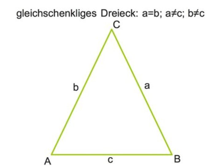 Wie zeichnet man ein gleichschenkliges rechtwinkliges Dreieck?